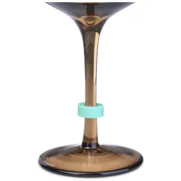 Altitude Clink Wine Glass Marker Rings Set Glass